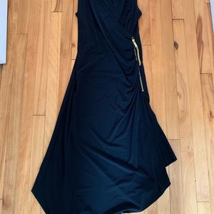 Black Michael Kors asymmetrical dress
